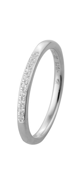 530125-Y514-001 | Memoirering Cuxhaven 530125 600 Platin, Brillant 0,090 ct H-SI∅ Stein 1,4 mm 100% Made in Germany   1.086.- EUR   