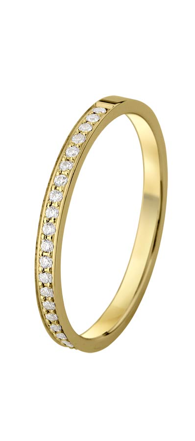 533687-5100-001 | Memoirering Cuxhaven 533687 585 Gelbgold, Brillant 0,185 ct H-SI100% Made in Germany   1.890.- EUR   